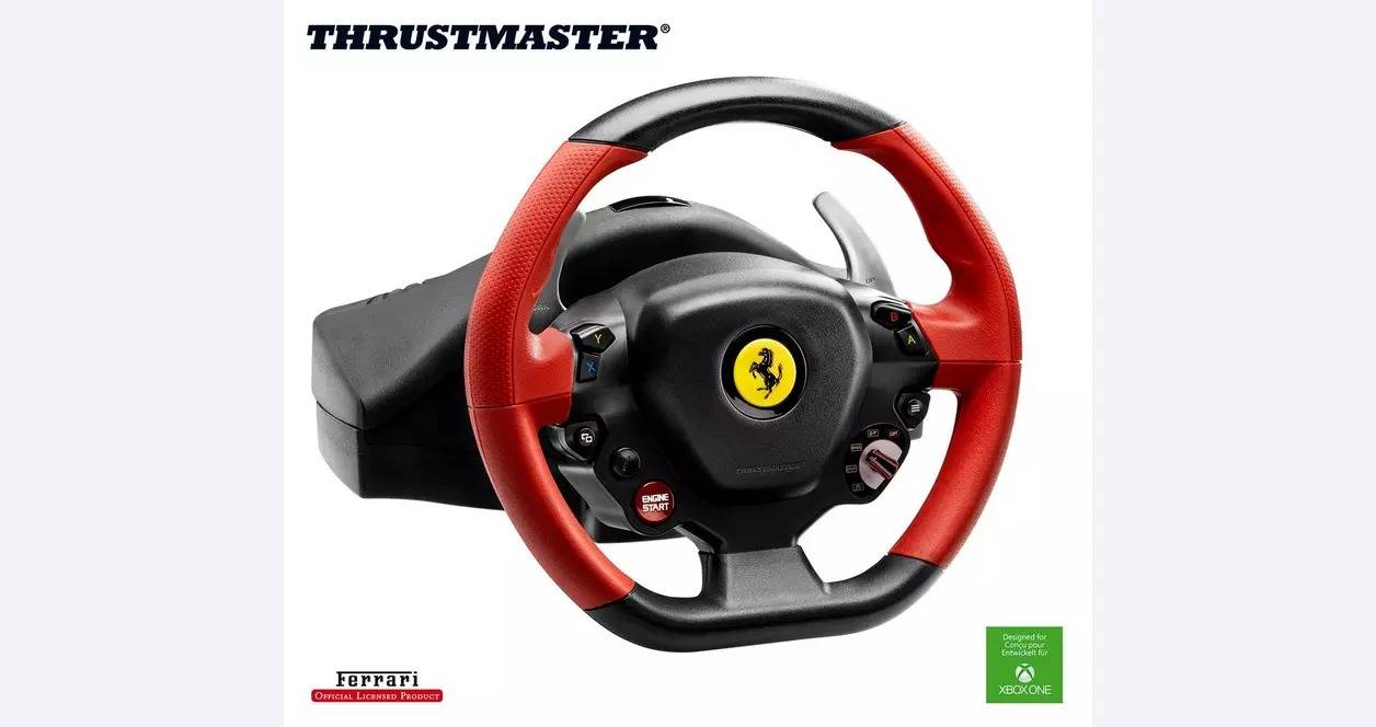 Thrustmaster VG Ferrari 458 Spider Racing Wheel - Xbox One by